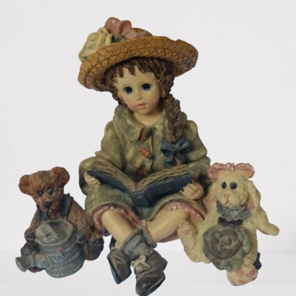 Vintage Yesterday's Child - Set of 2 Figurines - The Dollstone Collection - Picture 3 of 5